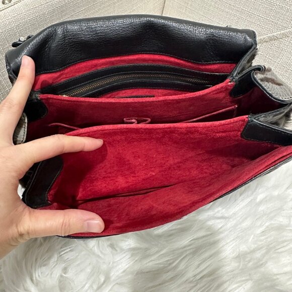 Bally Horsehair Leopard-Pattern Bag - Picture 9 of 15